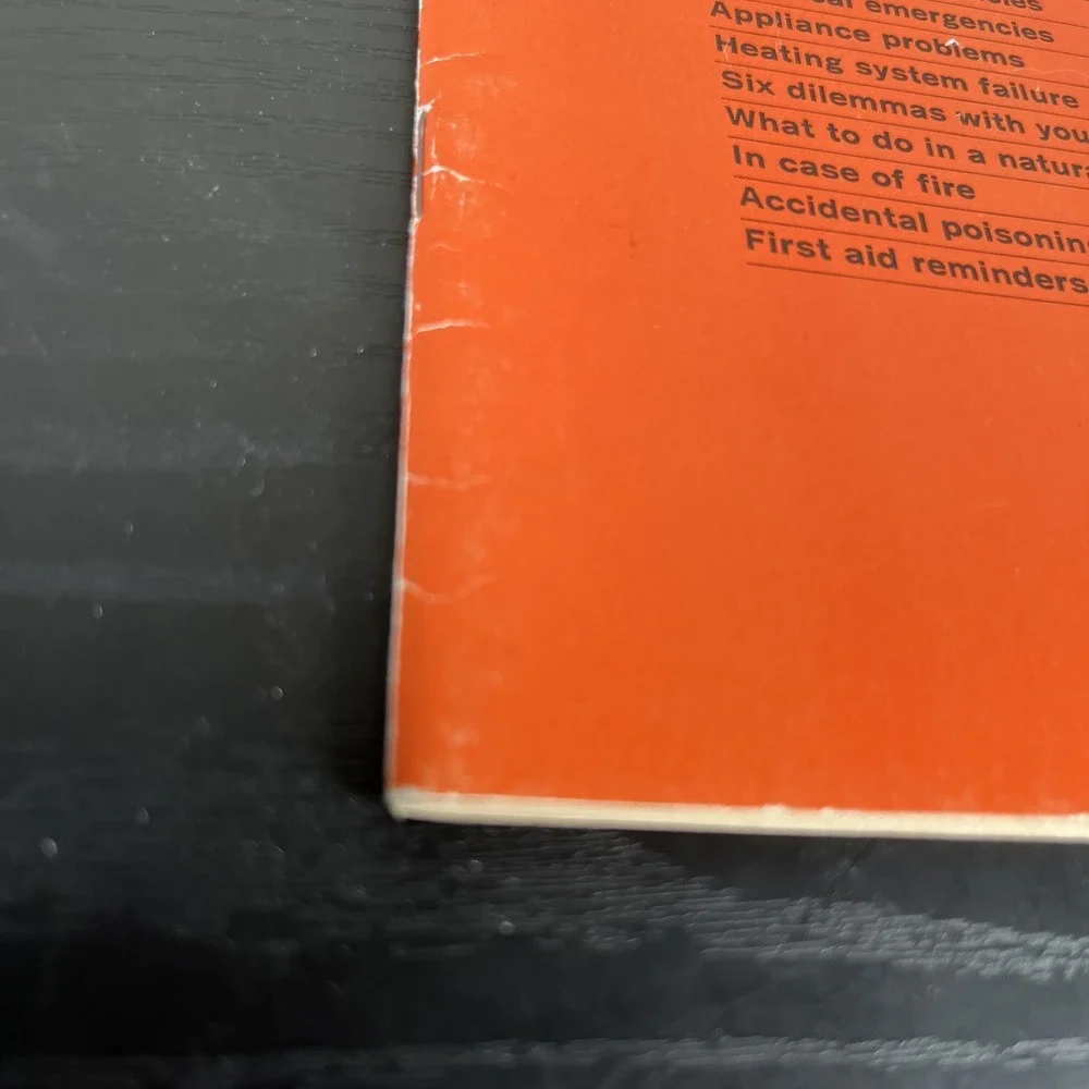 1985 Readers‎ Digest Guide to Household Emergencies (Softcover)